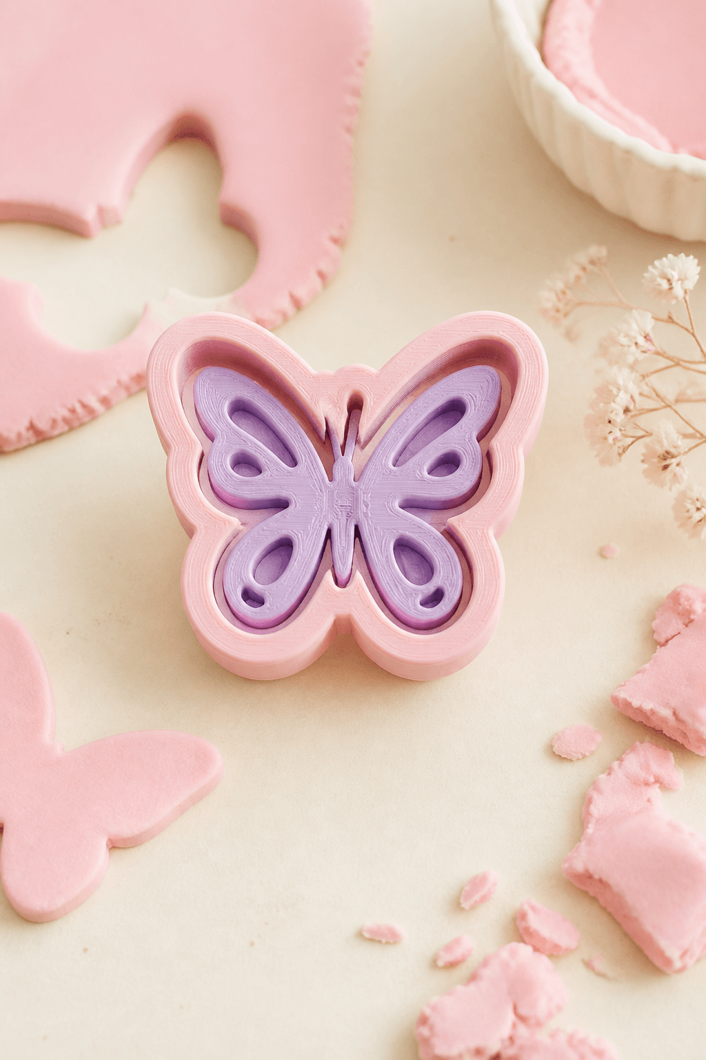 Butterfly clay cutter — THRY